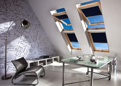 Rolety materiałowe do okien dachowych